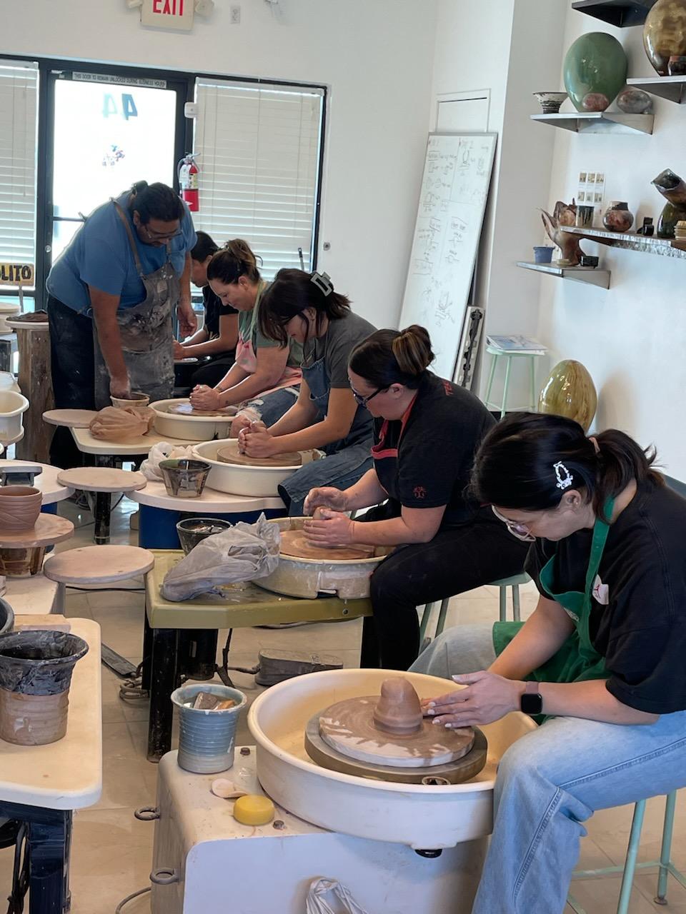 4-Week Wheel Throwing Course Package with Anthony Urango