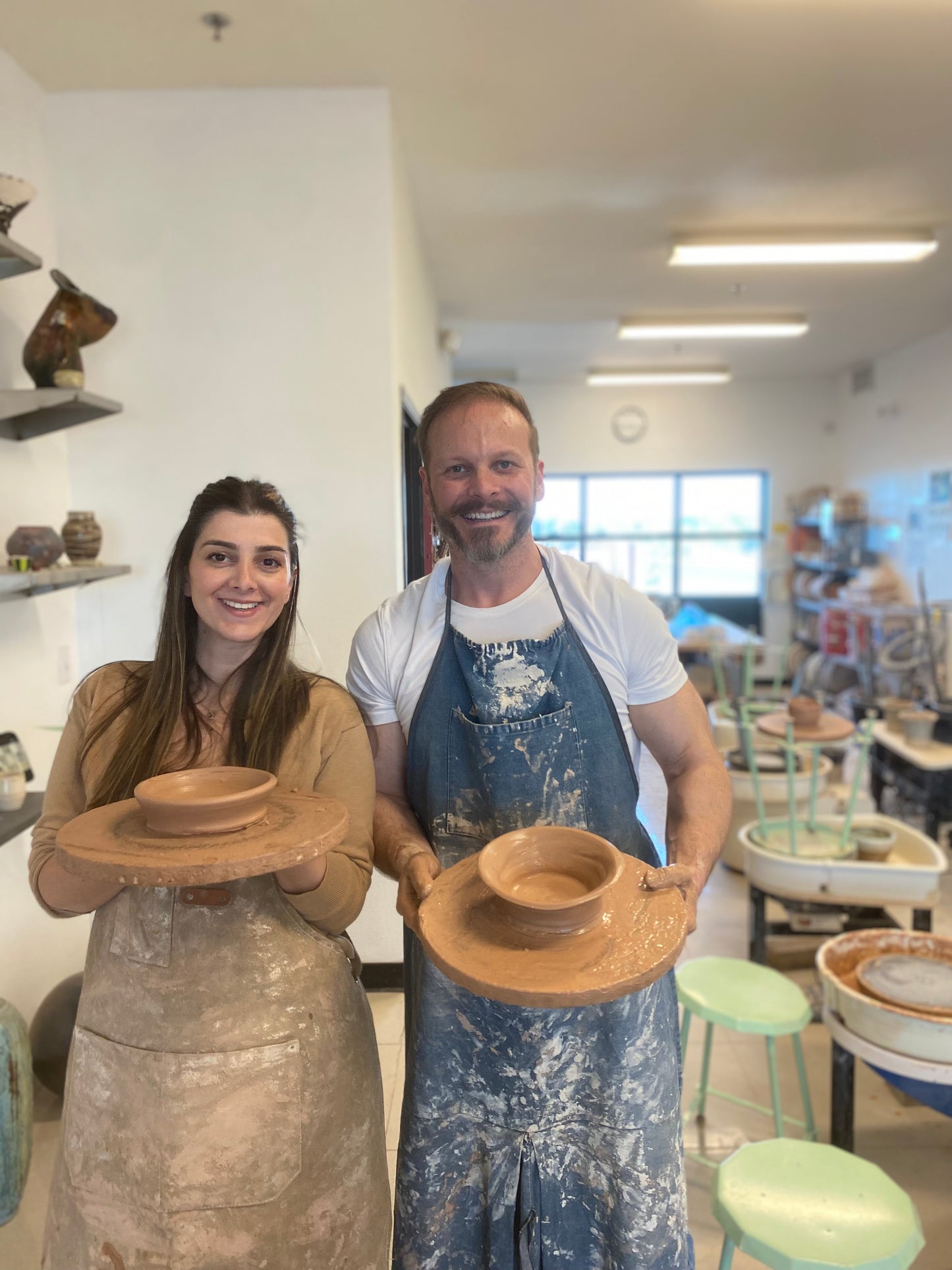 Private Class - 4-Week Wheel Throwing Course Package with Andreya
