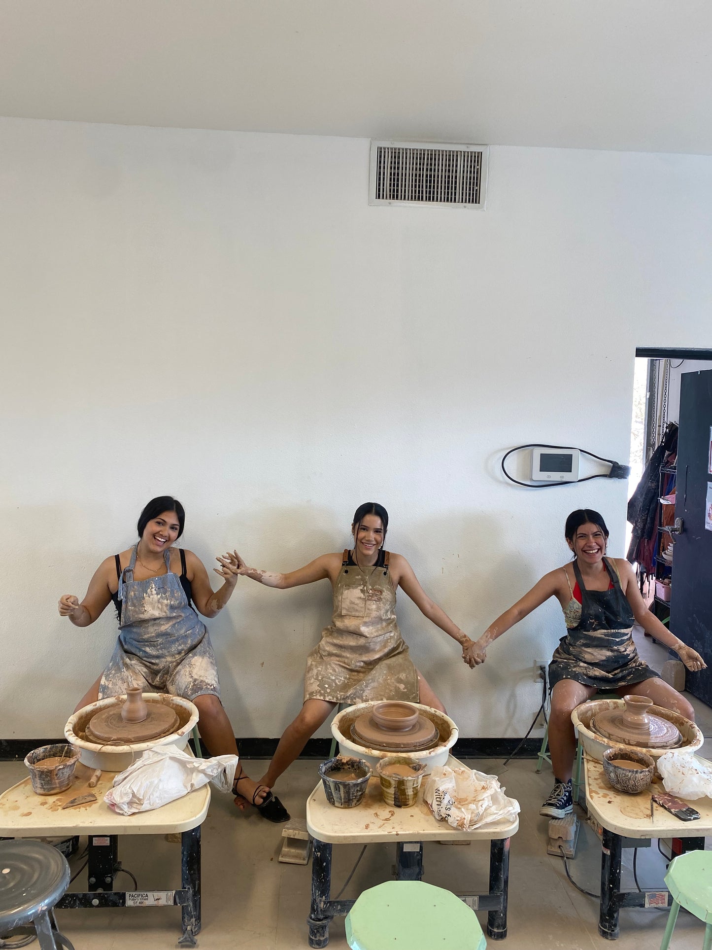 Birthday Pottery Party, Business group, family group, Wheel Throwing or Handbuilding with Anthony Urango