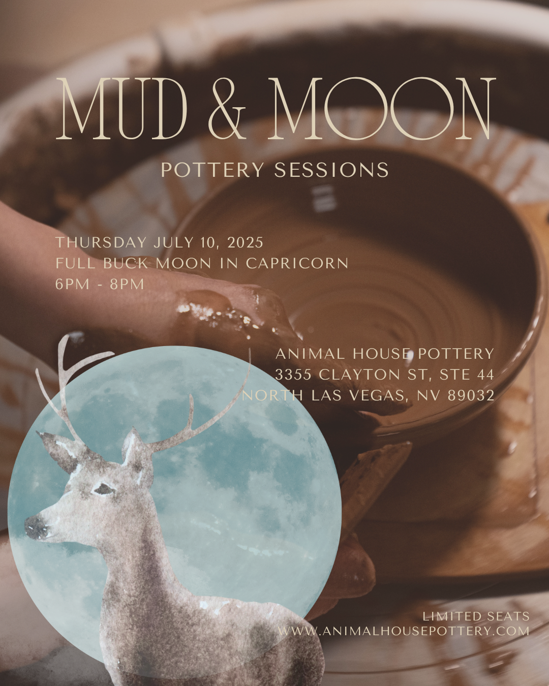 MUD & MOON: A Full Moon Clay Gathering
