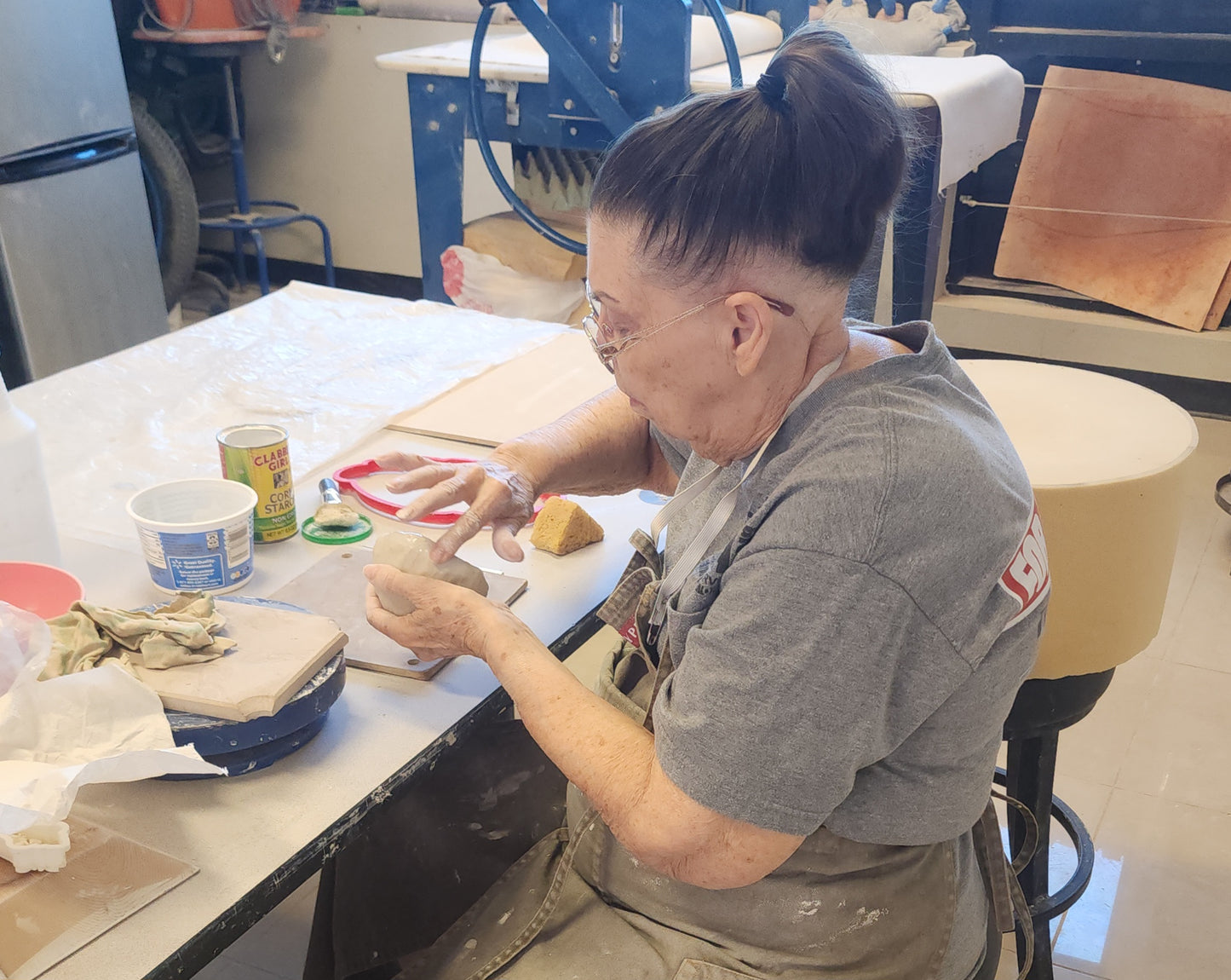 One-on-One, Handbuilding Lesson with Anthony Urango, you can pick a day and time, instead of waiting for a set day and time class