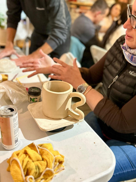 Adult Handbuilding Pottery Workshop with Rocio starting 5/26/26 Every Tuesday & Saturday 11-1