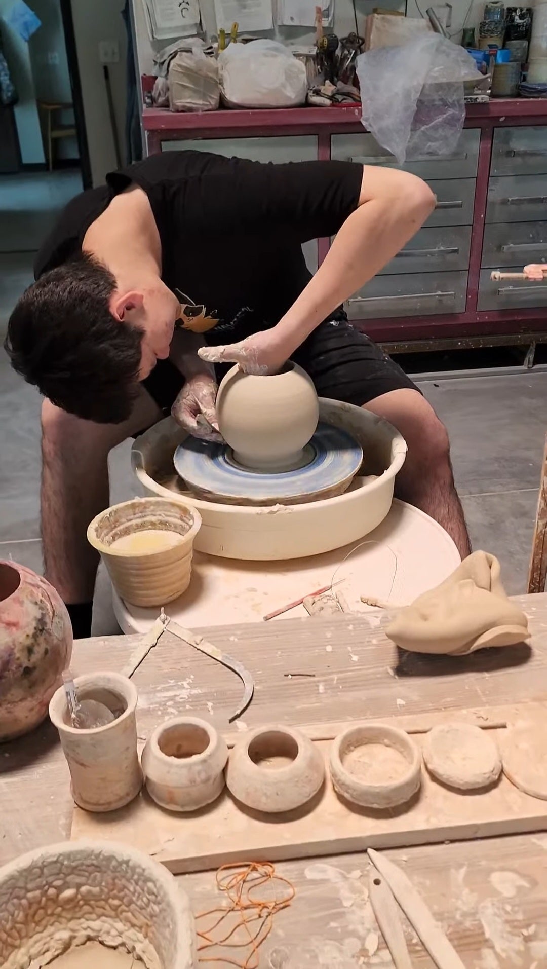 6 Week Beginner Wheel Throwing Course with Andreya Tuesday Evening