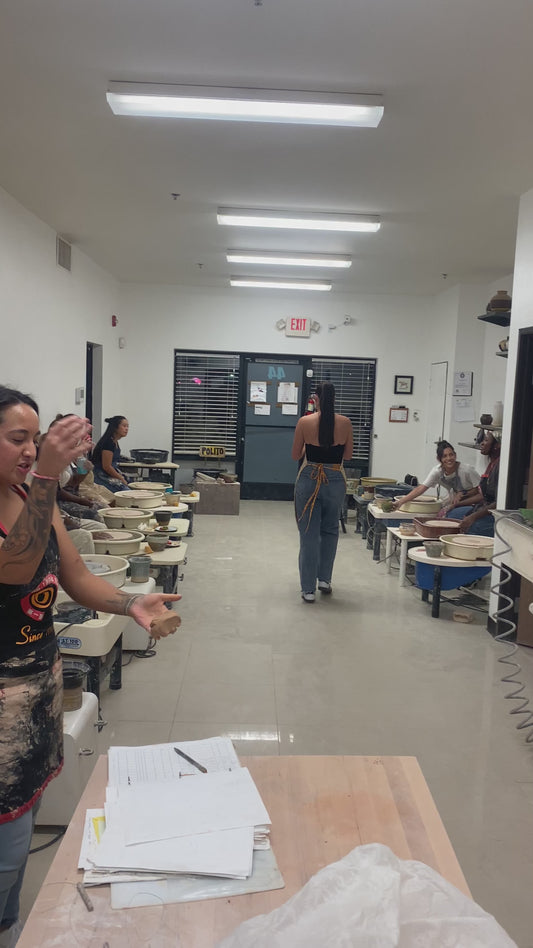 Fridays Ladies Night 7pm-9pm, Every Friday Beginning Pottery Wheel with Anthony