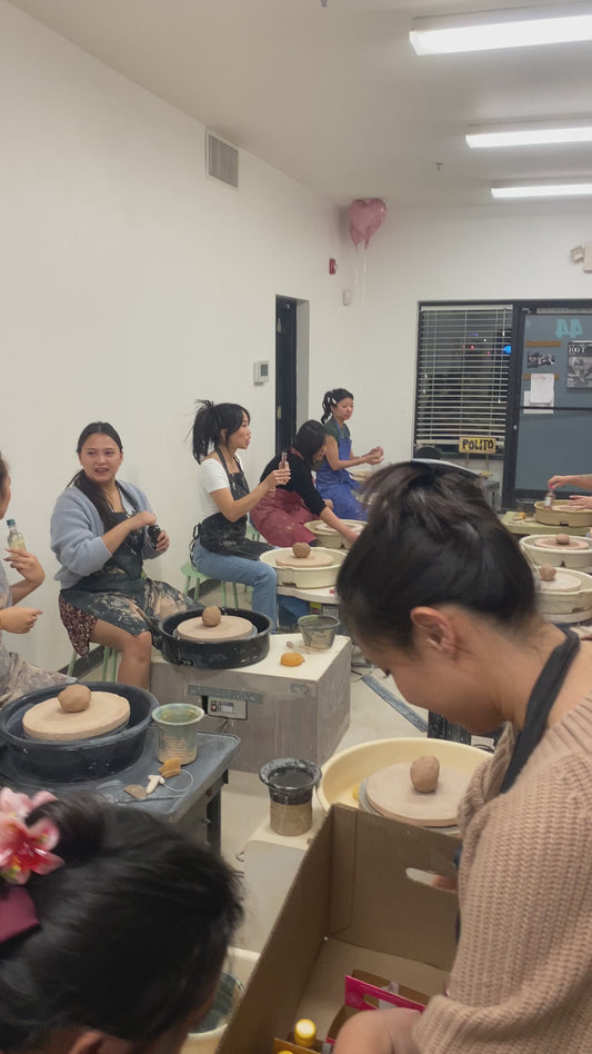 Fridays Girls' Night Out Beginning Pottery Wheel with Anthony