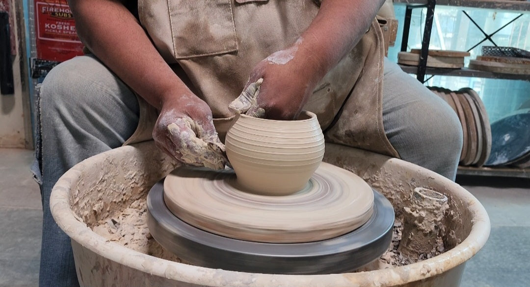 4-Week Wheel Throwing Course Package with Anthony Urango