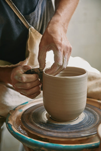 5/30/25 Friday Night Pottery LADIES' NIGHT Beginner Wheel Throwing with Andreya 7pm-9pm